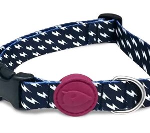 Morso Halsband Hond Gerecycled Power Flow Zwart 30-42x1.5 cm