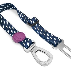 Morso Honden Autogordel Gerecycled Power Flow Zwart 40-65x1.5 cm Tot 4 kg