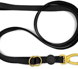 Morso Hondenriem Verstelbaar Gerecycled Gold Caviar Goud 75-230x1.5 cm 4-20 kg