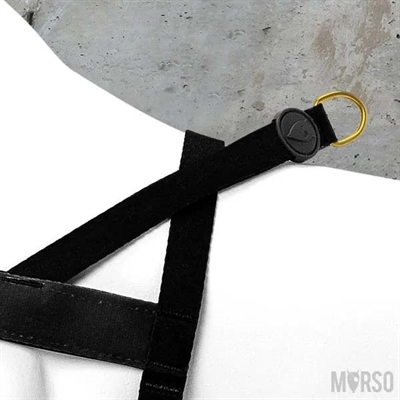 Morso Norwegian Hondentuig Gerecycled Gold Caviar Goud 39-48x35 cm