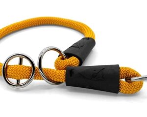 Morso Half Slip Halsband Hond Regular Rope Gerecycled Gold Goud 45x1 cm