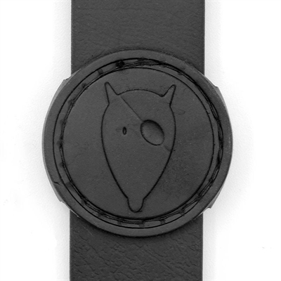 Morso Halsband Hond Waterproof Gerecycled Black Zwart 23-31x1.5 cm