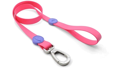 Morso Hondenriem Waterproof Gerecycled Passion Pink Roze 120x1.5 cm