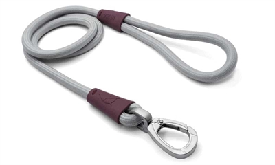 Morso Hondenriem Soft Rope Gerecycled Grey Grijs 120x1 cm