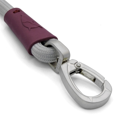 Morso Hondenriem Soft Rope Gerecycled Grey Grijs 120x1 cm
