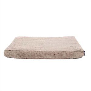 Bia Bed Fleece Hoes Matras Ligbed Taupe 73x50 cm
