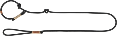 Trixie Hondenriem BE Nordic Retriever Zwart / Zand 170x0.8 cm