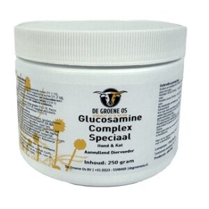 DE Groene Os Glucosamine Complex Speciaal Hond / Kat 250 gr