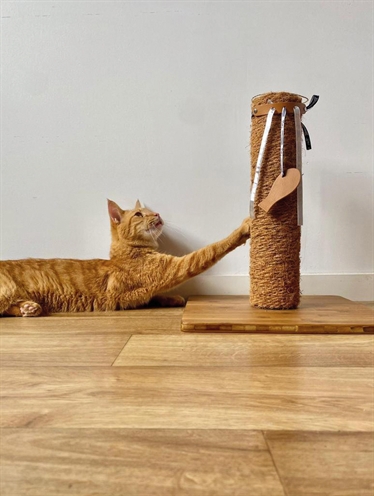 Martin Kattenspeelgoed Leana Kicker Met Catnip Gerecycled Assorti 45x6.5x2 cm