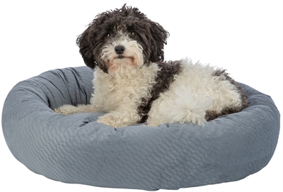 Trixie Hondenmand Alena Rond Blauw / Grijs 50 cm