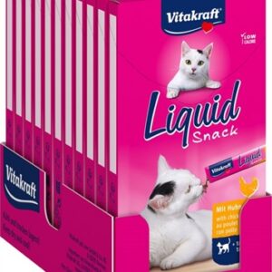 Vitakraft Cat Liquid Snack Kip & Taurine 11x6 st