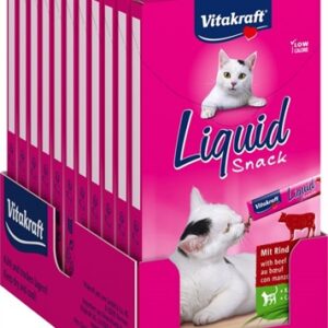 Vitakraft Cat Liquid Snack Rund & Inuline 11x6 st