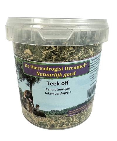 Dierendrogist Teek Off 400 gr