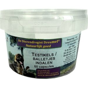 Dierendrogist Testikels Indalen Capsules 60 st