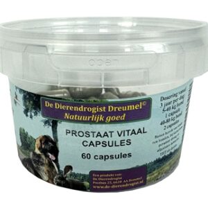 Dierendrogist Prostaat Vitaal Capsules 60 st
