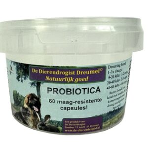 Dierendrogist Probiotica Capsules 60 st