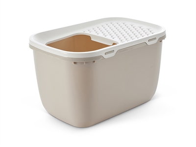Savic Kattenbak Hop In Giant Wit / Mokka 74x50x43.5 cm
