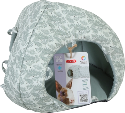 Zolux Neolife Iglo Konijn Groen 30x30x25 cm