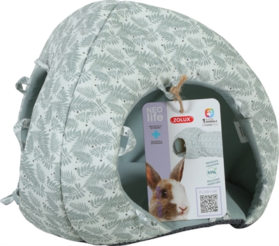 Zolux Neolife Iglo Konijn Groen 30x30x25 cm