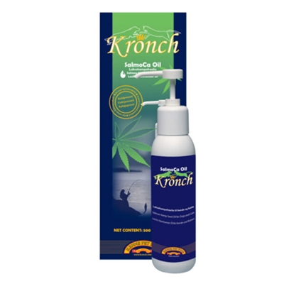 Kronch Salmoca Zalmolie En Hennepzaadolie 500 ml
