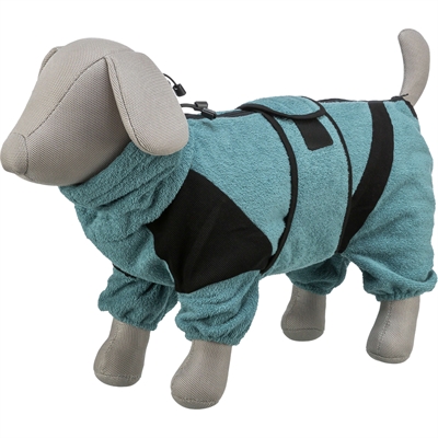 Trixie Badjas / Huisoverall Badstof Petrol 38 cm