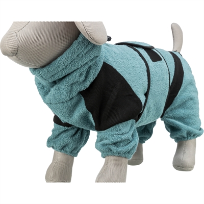 Trixie Badjas / Huisoverall Badstof Petrol 38 cm
