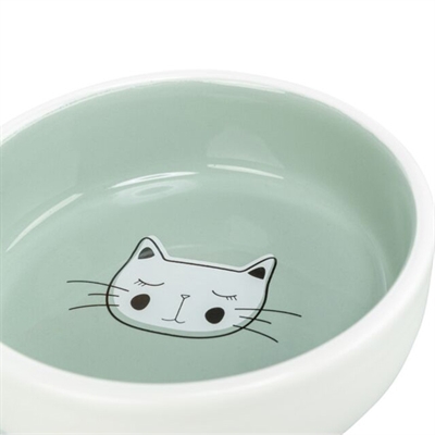 Trixie Voerbak / Drinkbak Kat Keramiek Assorti 300 ml 13 cm 4 st