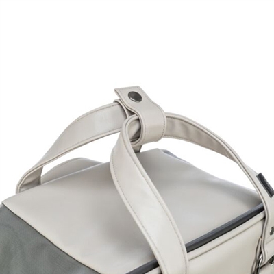 Trixie Hondentas Rugtas Citystyle Kunstleer Lichtgrijs 30x20x40 cm