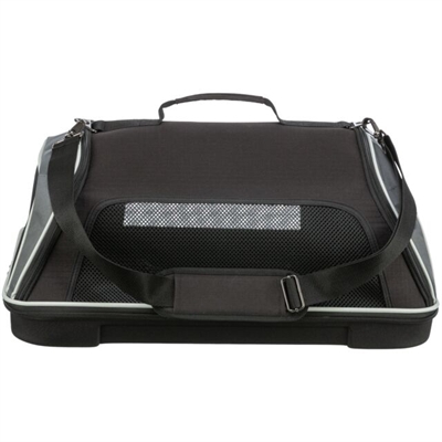 Trixie Hondentas Vliegtuigtas Boarding Zwart / Grijs 55x40x23 cm