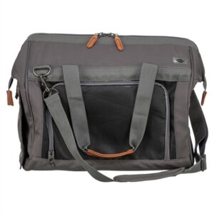 Trixie Hondentas Finlay Zwart / Grijs 43x26x32 cm