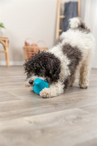 Trixie Snacktol Natuurrubber Petrol 12 cm 3 st