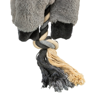 Trixie Ezel Pluche / Touw 66 cm 2 st