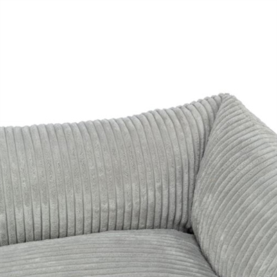 Trixie Hondenmand Vital Jonna Ribfluweel Grijs 60x50 cm