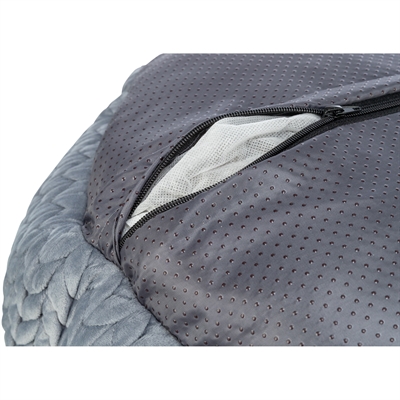 Trixie Hondenmand Livia Rond Grijs 50x50 cm