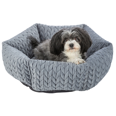 Trixie Hondenmand Livia Rond Grijs 50x50 cm