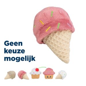 Trixie Ijsje Of Cupcake Pluche Met Catnip Assorti 7 cm