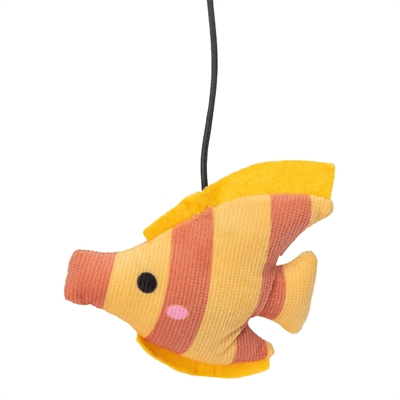 Trixie Kattenhengel Vis Kunststof / Pluche 46 cm