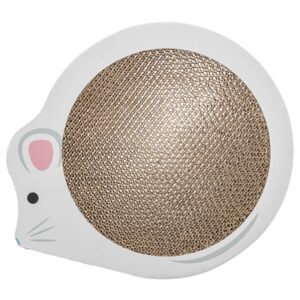 Trixie Junior Krabmat Muis Met Catnip Wit 35x29.5x2.5 cm 2 st