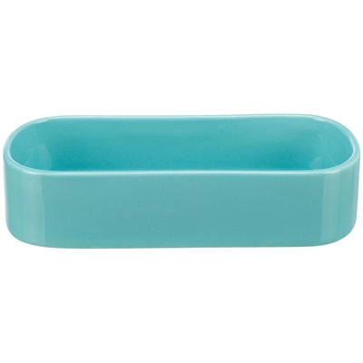Trixie Voerbak / Drinkbak Ovaal Keramiek Assorti 22x10 cm 600 ml