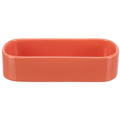 Trixie Voerbak / Drinkbak Ovaal Keramiek Assorti 22x10 cm 600 ml