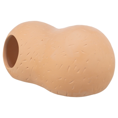 Trixie Keramiek Huis Hamster / Muis Terracotta 21x11x10 cm 2 st