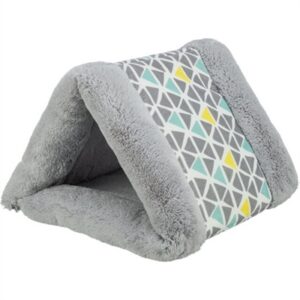 Trixie Tent Sunny Voor Cavia / Dwergkonijn Grijs 44x40x33 cm