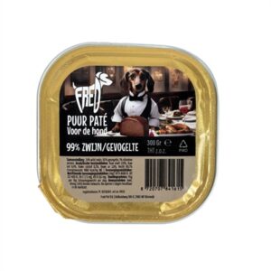 Freds Kuipje Hond Puur Wild Zwijn / Gevogelte 9x300 gr
