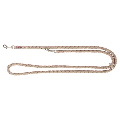 Trixie Hondenriem Cavo Verstelbaar Blush / Zand 200x1.2 cm