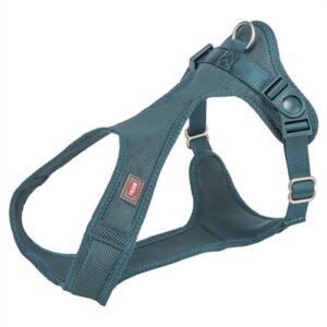 Trixie Hondentuig Comfort Soft Touring Petrol 25-35x1.5 cm
