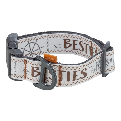 Trixie Halsband Hond BE Nordic Extra Breed Grijs 25-36x2.5 cm