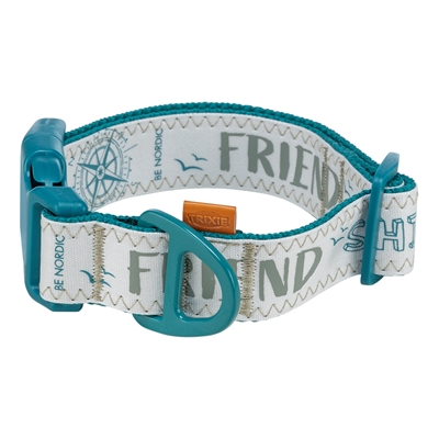 Trixie Halsband Hond BE Nordic Extra Breed Petrol 25-36x2.5 cm