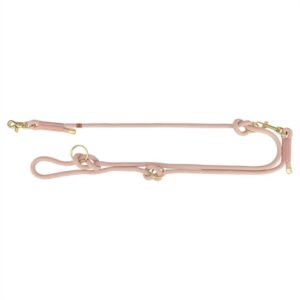 Trixie Hondenriem Soft Rope Verstelbaar Roze / Lichtroze 200x0.6 cm