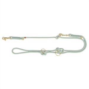 Trixie Hondenriem Soft Rope Verstelbaar Salie / Mintgroen 200x0.6 cm