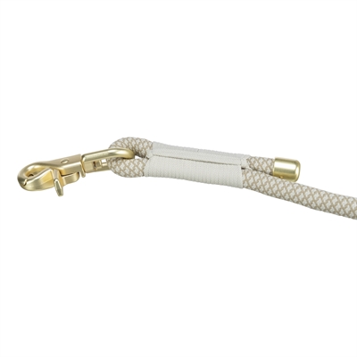 Trixie Hondenriem Soft Rope Verstelbaar Grijs / Lichtgrijs 200x0.6 cm